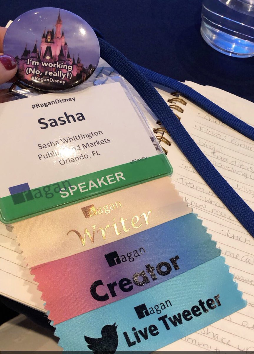sasha_whitt's tweet photo. Had a great time speaking on the ‘Digital Storytelling’ panel at #RaganDisney this morning! Love my @Publix social team. 💚 https://t.co/4cAfdkzfh8