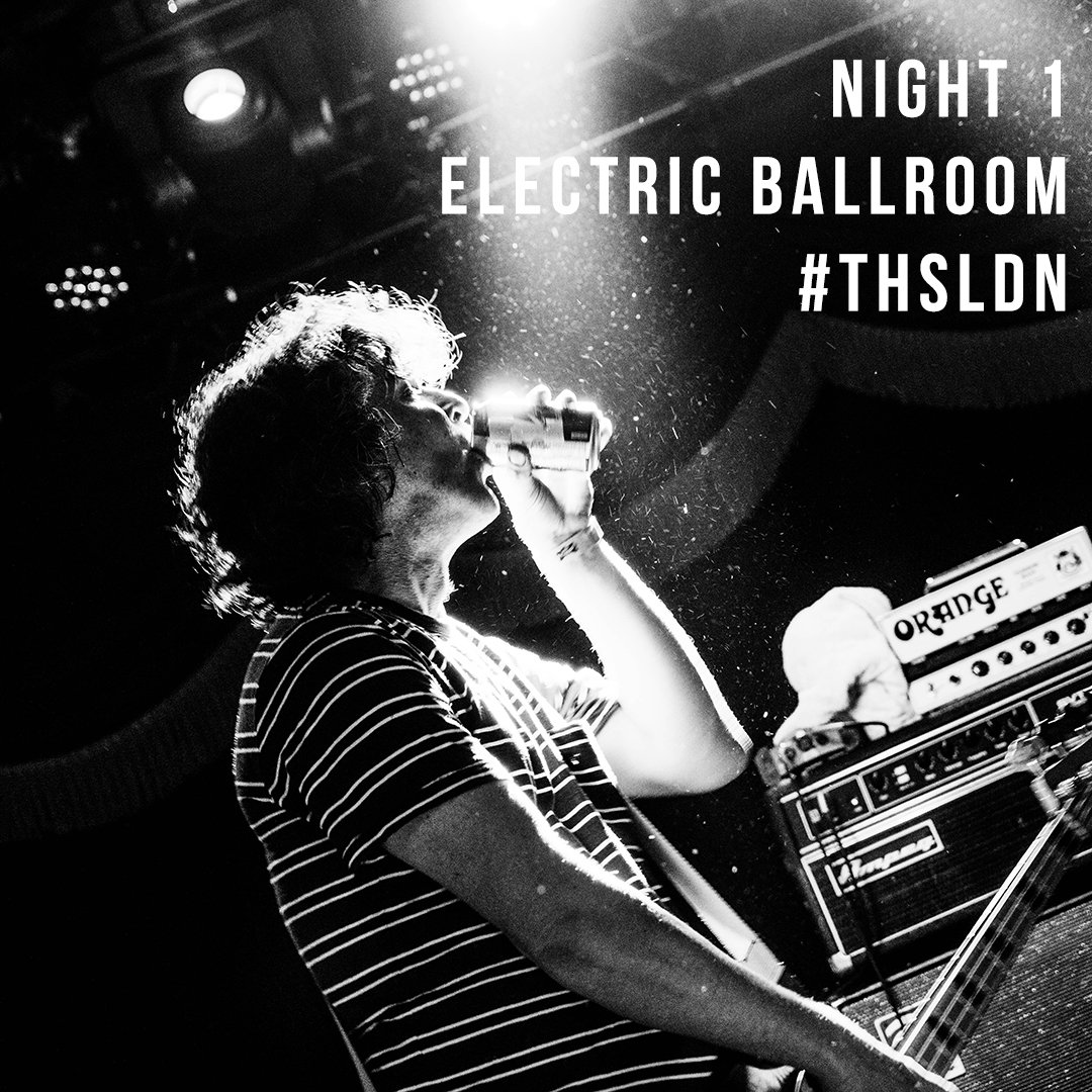 London, we've arrived for Night 1 of THE WEEKENDER at <a href="/EBallroomCamden/">Electric Ballroom</a>! Crewel Intentions (<a href="/CrewelIntent/">Crewel Intentions</a>) kicks things off at 6:45 PM and we're on at 7:30! We can't wait! #THSLDN