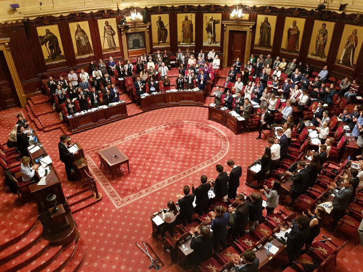 Le Jeugd Parlement Jeunesse a terminé ses travaux. Merci à toutes et tous pour votre enthousiasme ! <a href="/JPJparlement/">Jeugd Parlement Jeunesse - JPJ</a> #JPJ19