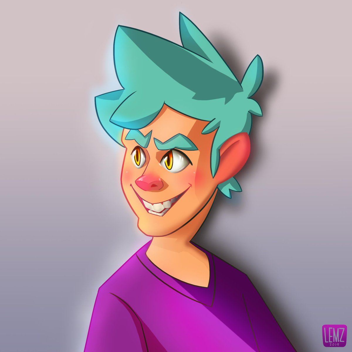 ADrawingPotato's tweet photo. Trying a new inking brush from deviantart. Liking so much so far โค๏ธ
#Art #illustration #lemz #characterdesign #character #ArtistOnTwitter #digitalpainting #digitalart #characterart #wacom #blue #bluehair #photoshop #brush https://t.co/vNo5XDMnJA