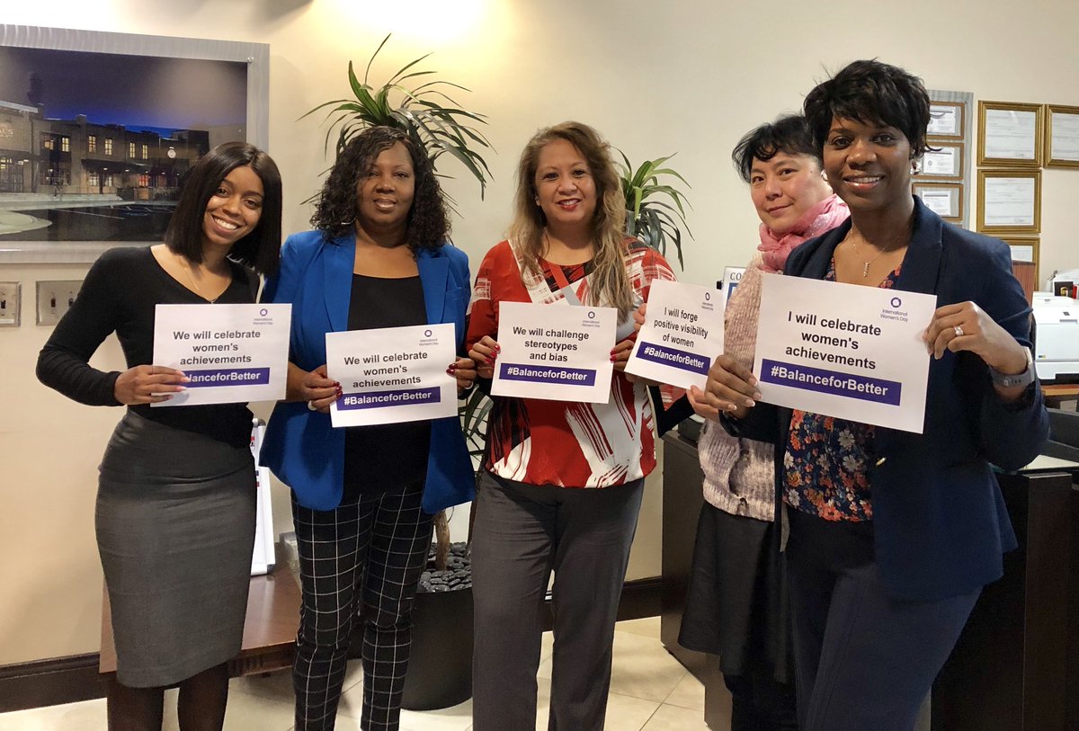 Celebrating National Women's Day with the talented Concessions Corporate Group. A balanced world is a better world! #BalanceforBetter #IWD2019 #concessions