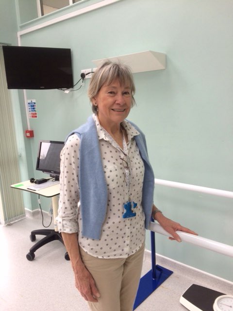#FridayThoughts #ThankYou to Collette #volunteer #communityhospitals. Trained to support patients  as #HealthChampion on our wards.