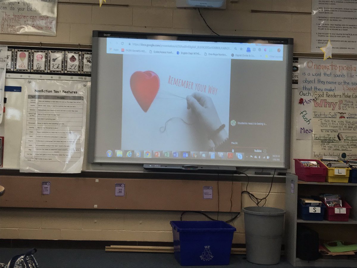 “Remember your why! Why do you come to school every day.” Thank you @melissa_lbi for helping us learn about teacher clarity. #ecet2tabs