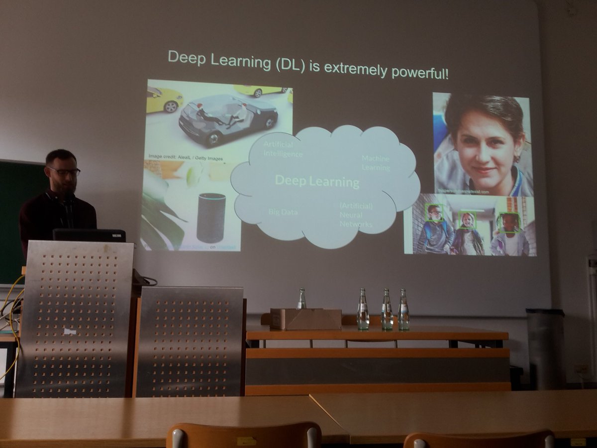 DigitalSpaceLab's tweet photo. Thank you Daniel Jörgens for this very interesting talk on #Deeplearning at #gor19! https://t.co/nCkACBarmL