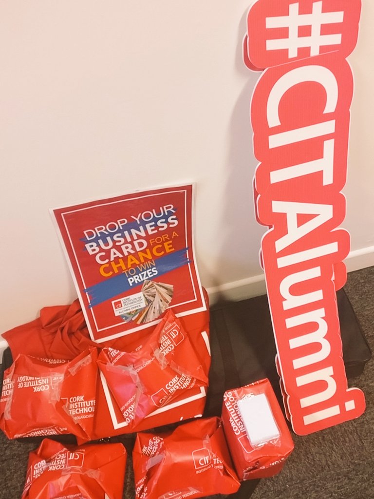 All ready to go for tonight @ClaytonCork  celebrating 20 years of structural #Engineering Graduates! 

Prizes on the night for our Business Card Competition, drop us your card for a chance to win one of our prizes 🎁💝

#Competition #Prizes #Celebration #Social #Network