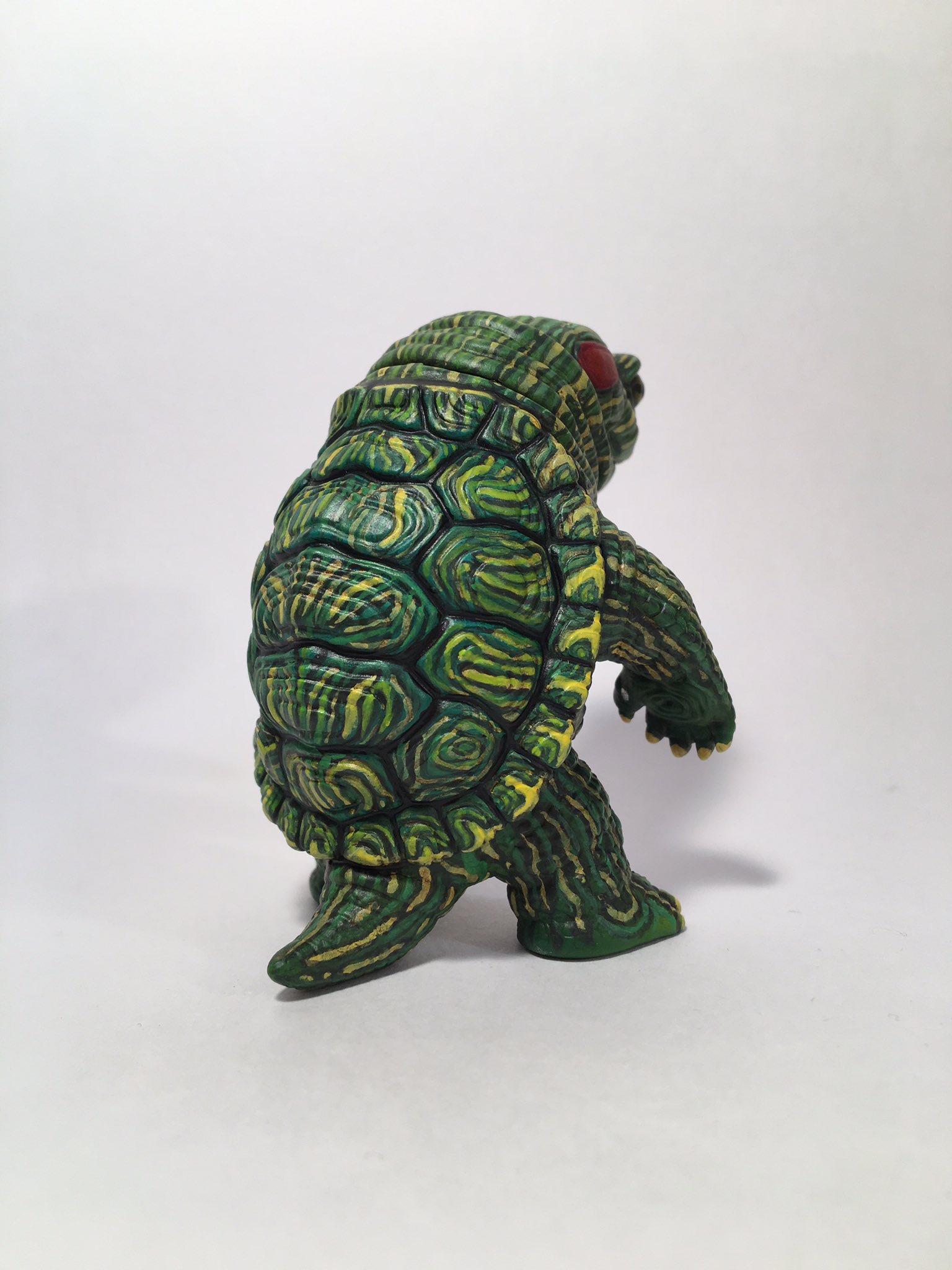 カメンゴ　ピコピコ重塗装　ミシシッピアカミミガメ　タケピコ　one up ソフビ ピコピコ على X: 