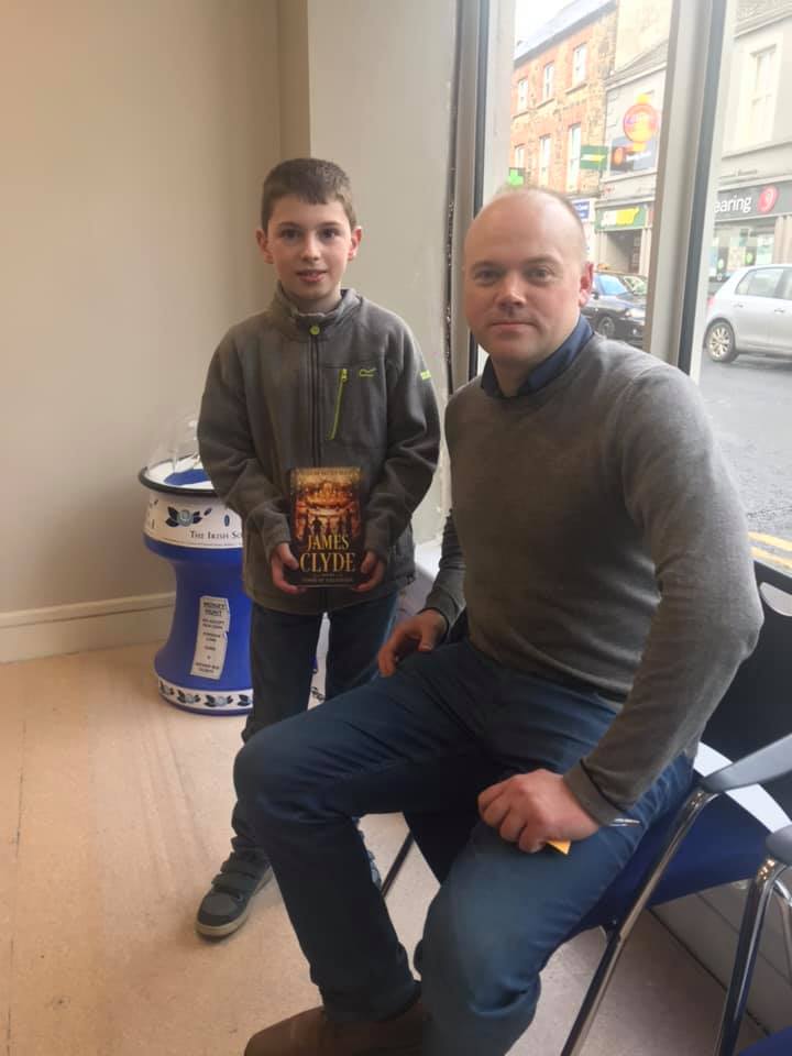 CavanCU's tweet image. World Book Day Celebrations!🎊📚We had the Local Author Colm McElwain in today meeting 4 children who received signed copies of his wonderful kids books📚 Congratulations to James, Sean, Leah &amp;amp; Matthew. Happy Reading 🙂📚 @jamesclydebook 

m.facebook.com/James-Clyde-an…