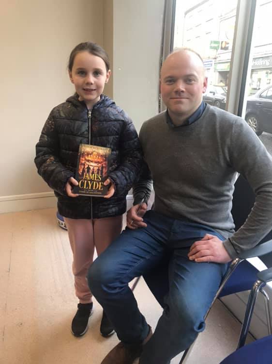 CavanCU's tweet image. World Book Day Celebrations!🎊📚We had the Local Author Colm McElwain in today meeting 4 children who received signed copies of his wonderful kids books📚 Congratulations to James, Sean, Leah &amp;amp; Matthew. Happy Reading 🙂📚 @jamesclydebook 

m.facebook.com/James-Clyde-an…