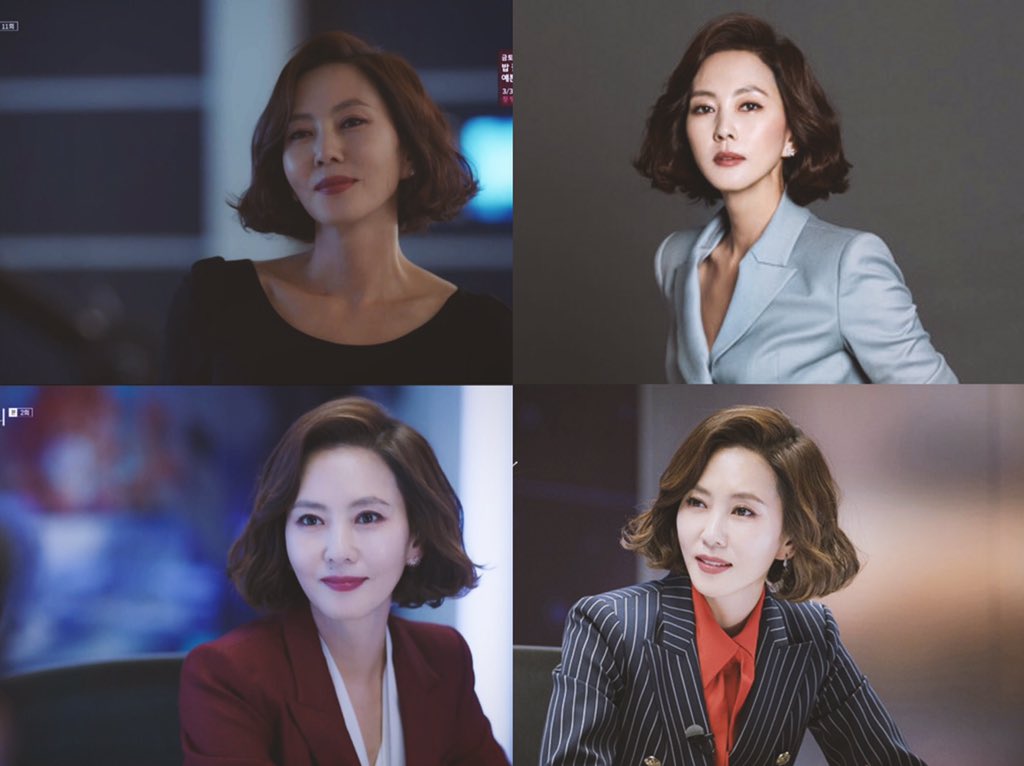  #KimNamJoo -Go Hye Ran |  #Misty | this queen knows how to achieve her ambitions and she’s willing to take risks just to get that. She doesn’t give up easily, she faces hurdles upfront and slaps her enemies with her sharp edged words. And always the best anchor of News Nine 