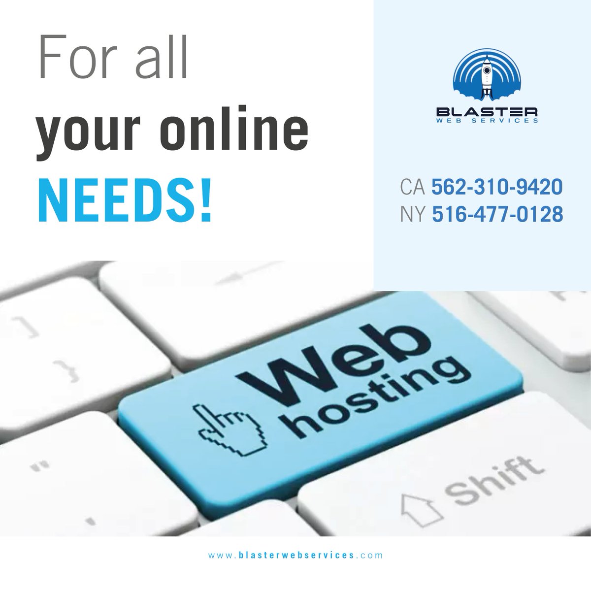 blasterwebs's tweet image. #BlasterWebServices #Webdesign #WebHosting #Web #webdeveloper #webdesigner #webdevelopment #SMM #SEO #paidads #websecurity #SSL #ecommerce #GraphicDesign #videoediting #MobileApps #blockchain