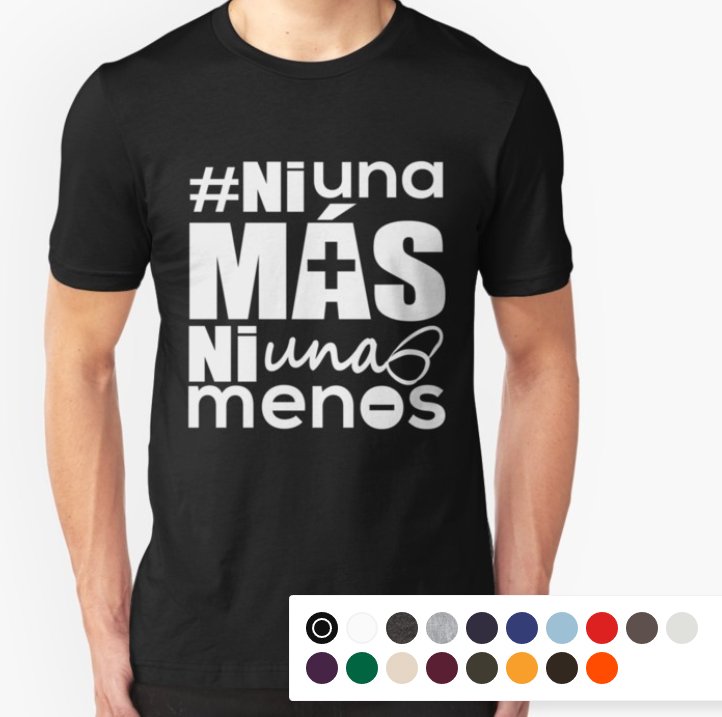 CapuxaStudio's tweet image. ¡#FelizDiaDeLaMujer ! Les comparto mis diseños con los hashtags #NiUnaMás, #NiUnaMenos y #NotOneMore, publicados en mi tienda de #Redbubble.  ¡Apoya la causa! #InternationalWomensDay  #InternationaleVrouwendag  redbubble.com/es/people/Capu…