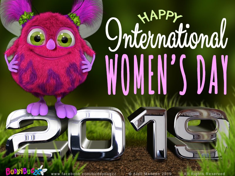 Buddybugzz's tweet photo. Happy International Women's Day 2019! #Mindfulness #Buddybugzz #WomensDay https://t.co/isGbHuLYmR