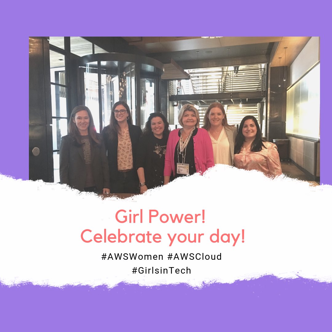 sandy_carter's tweet photo. I hope everyone enjoys your day on #InternationalWomensDay !

Here’s to the women in #cloud #iOT #MachineLearning #BigData #productmanagement 

⁦@awscloud⁩  ⁦@IoTchannel⁩  ⁦@CIOStraightTalk⁩ https://t.co/HT8PbDv1iS