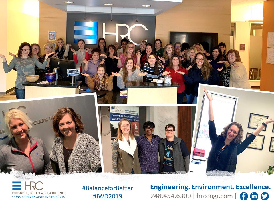 HRCengr's tweet image. "Think Equal, Build Smart, Innovate for Change." @HRCengr is recognizing International Women's Day by honoring all the great women who work for us. Thank you! #HRCengr #IWD2019 #BalanceforBetter
