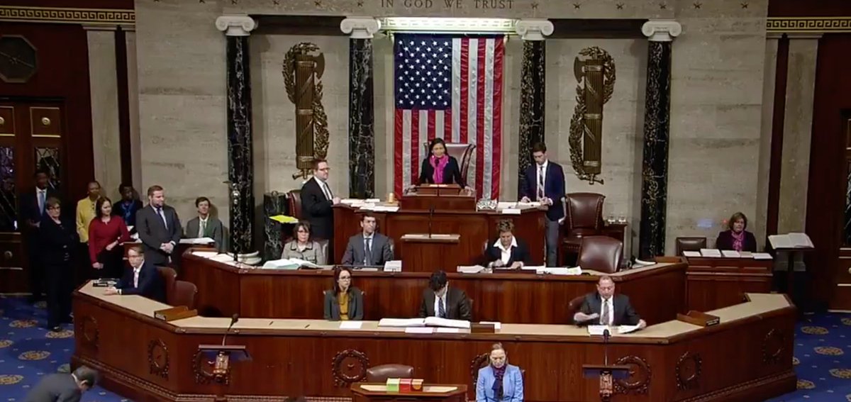 RepDebHaaland's tweet photo. I've been fighting for access to voting rights for nearly two decades -- it's an honor to preside over the House Floor during debate of this sweeping legislation that will make sure every voter has equal access to participate in democracy. #InternationalWomensDay #ForThePeople https://t.co/iwVM2TPlLv