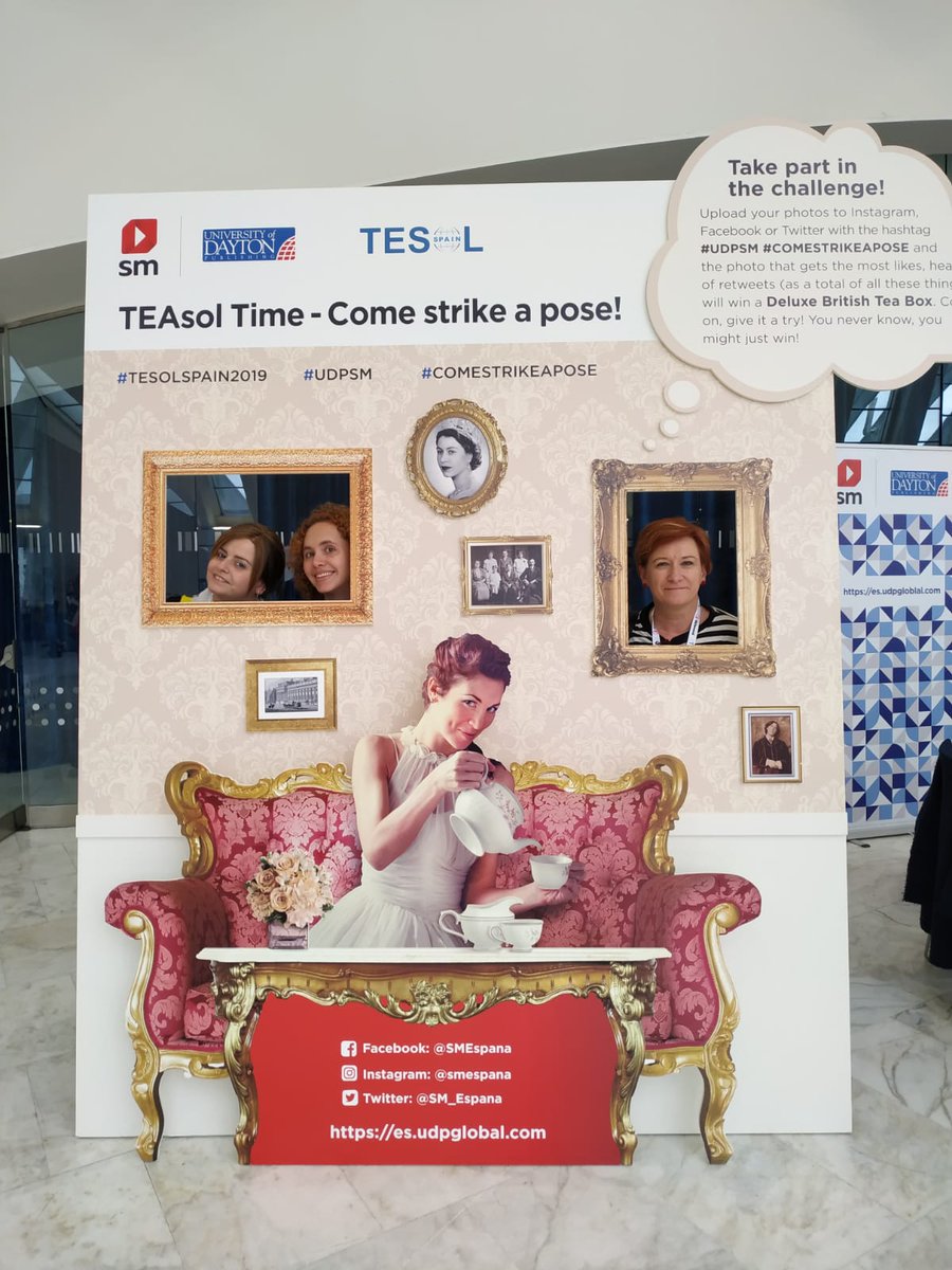 arancosgar's tweet photo. @BigBenBurgos #TESOLSPAIN2019 #UDPSM #COMESTRIKEAPOSE https://t.co/QZynE94KKY