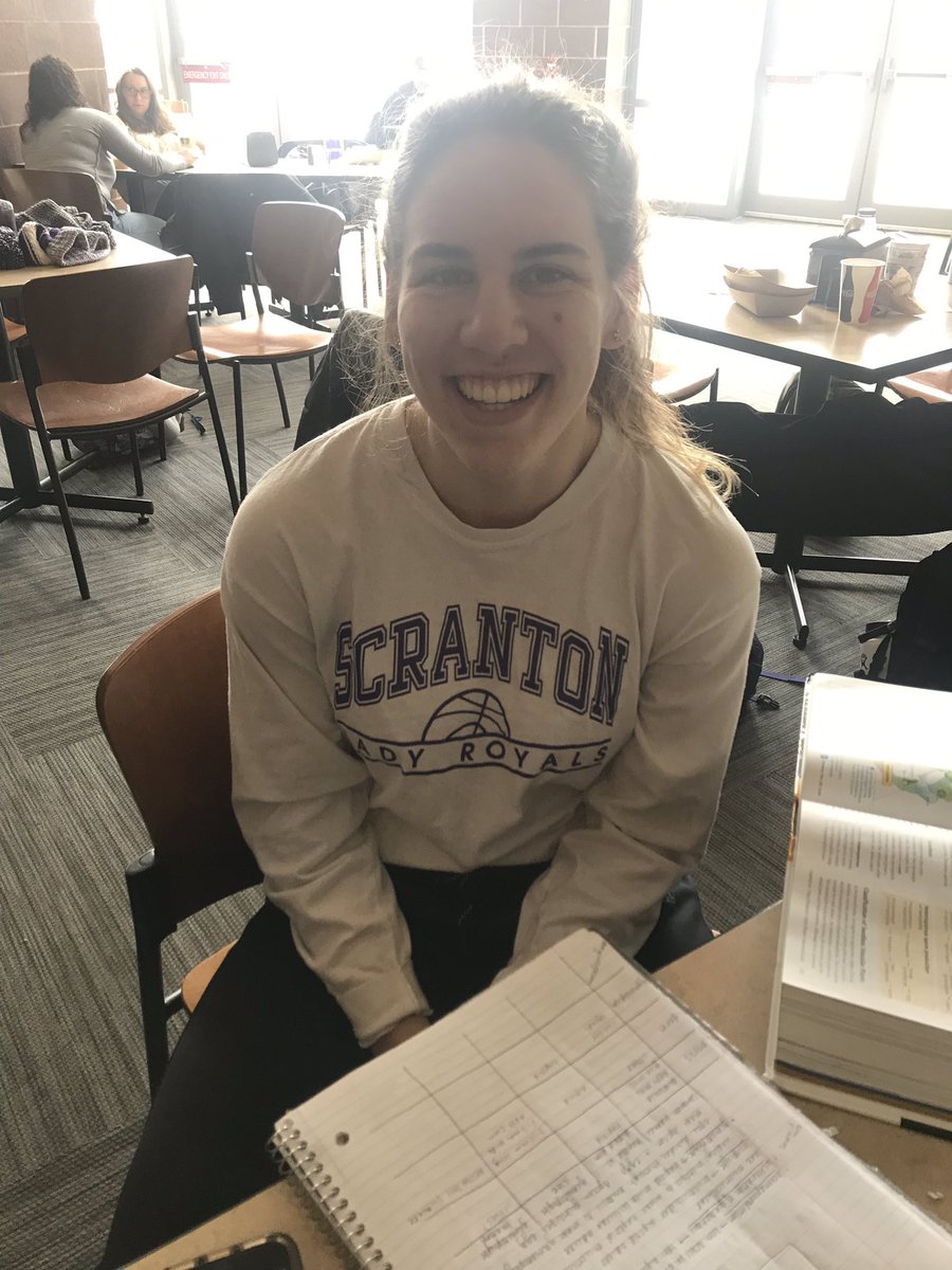 LKGallagher_'s tweet photo. “We’re really excited about this weekend and we think that if we play the way we’ve been playing the past two weeks, we will make it out with two wins,” said first-year Hannah Kowalski of the @univofscranton women’s basketball team. https://t.co/IQ5UisismC