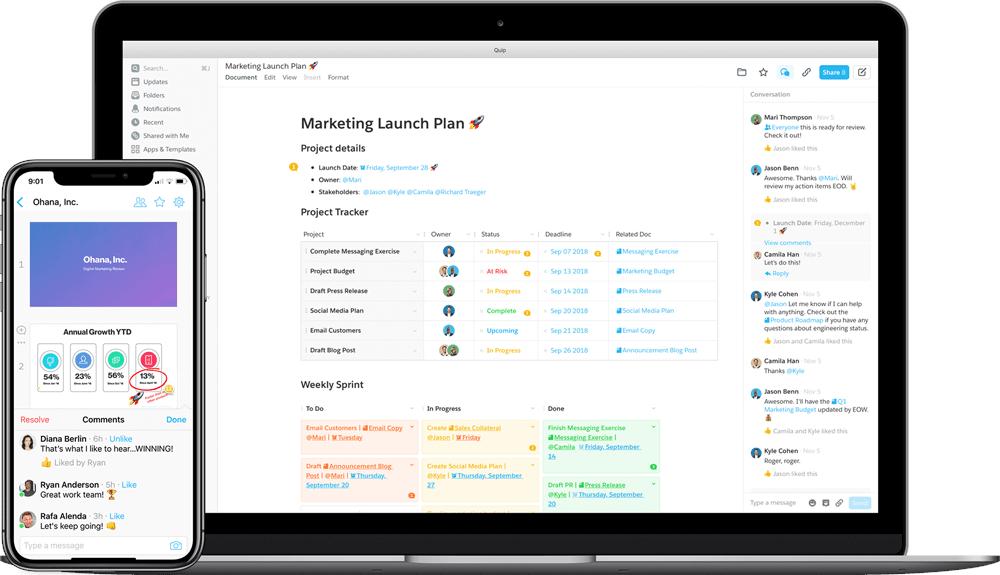 Here's a nice article about <a href="/salesforce/">Salesforce</a> <a href="/Quip/">Quip</a> at <a href="/Entrepreneur/">Entrepreneur</a>.com "The Quip Productivity Platform helps companies instill a culture of action — meaning an environment that is collaborative, communicative, and connected." 
#futureofwork #productivity #teamcolllaboration #GTD