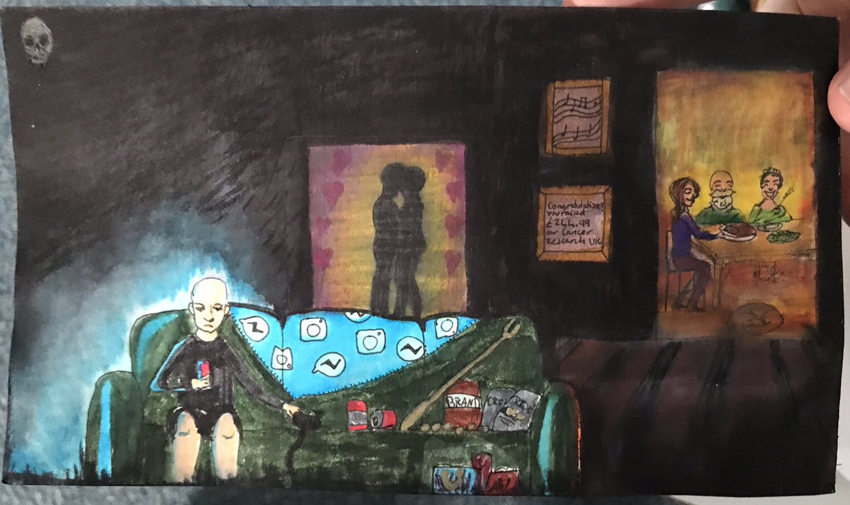 DrPJLennon's tweet photo. Rounding off my time spent exploring Valdés Leal’s vanitas with #SP1002 by showcasing a few examples of students’ creations based around the topic  @StAModLangs @UnivofStAndrews #Spanish https://t.co/J5zv6GK9D8