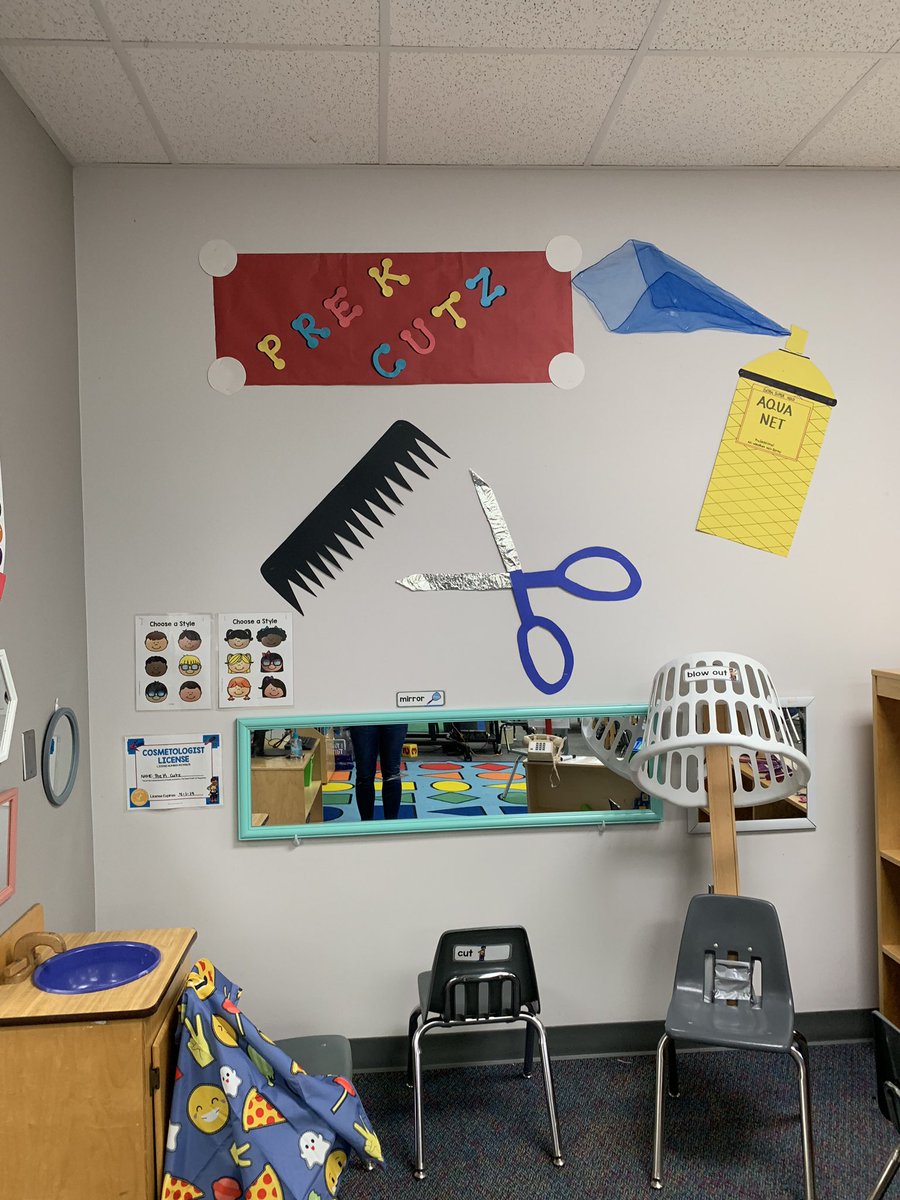 CFISD_Robinson's tweet photo. PreK Cutz is now open!  Our stylist are ready for you. Make your appointment today!  #AndreinAction https://t.co/2tCS5PIsVF