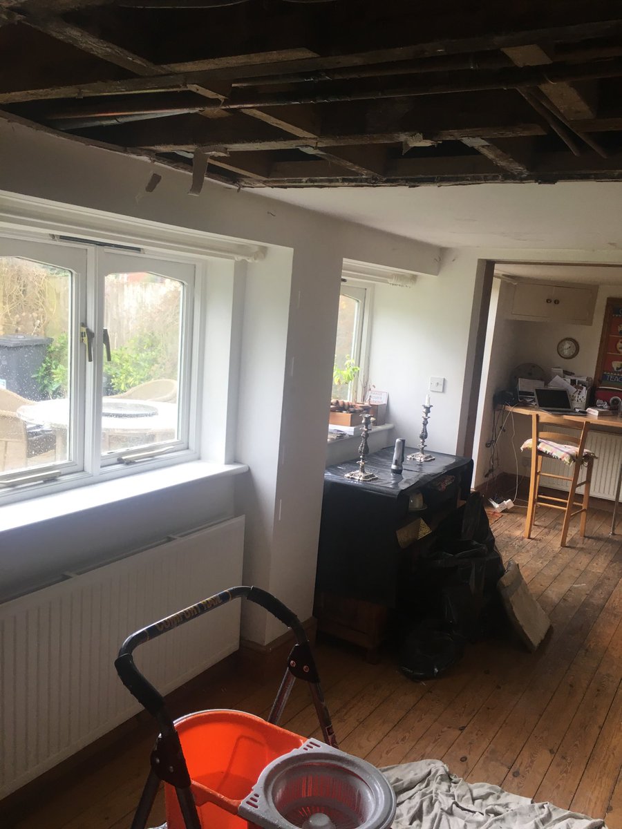 Liz Kershaw On Twitter My Ceiling Has Come Down Because My