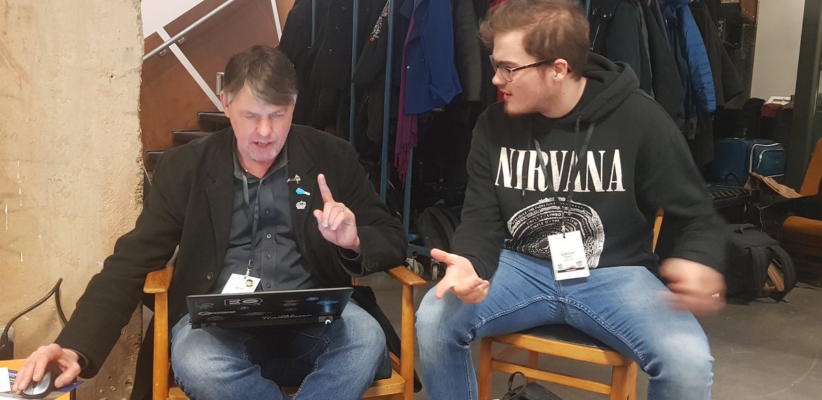 radnip's tweet photo. Around 8 odd years ago I did #Salesforce Answers live at my very first Dreamforce presentation with @SteveMoForce something I will never forget! Today he is helping the next generation in a success question that he posted that hadn't been answered! #awesome https://t.co/pgQ4piErNQ