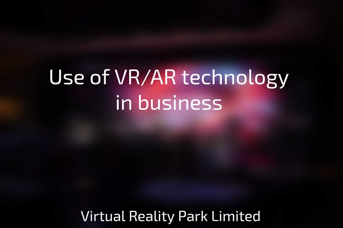 VRParkICO's tweet photo. Virtual and Augmented Reality (VR and AR) is not only used in entertainment. Yes, the games give a solid push for development and good financial investments, but this is not enough.💻📲 #VRtechnology https://t.co/rBpAAqUFy0