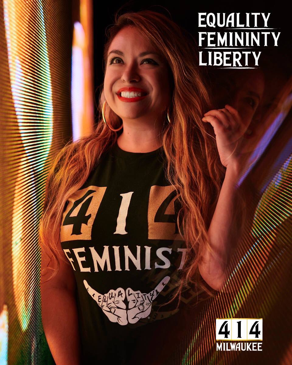 toomuchmetal's tweet photo. Equality. Femininity. Liberty. #414 #milwaukee #414everyone https://t.co/2TAj9L3w2R