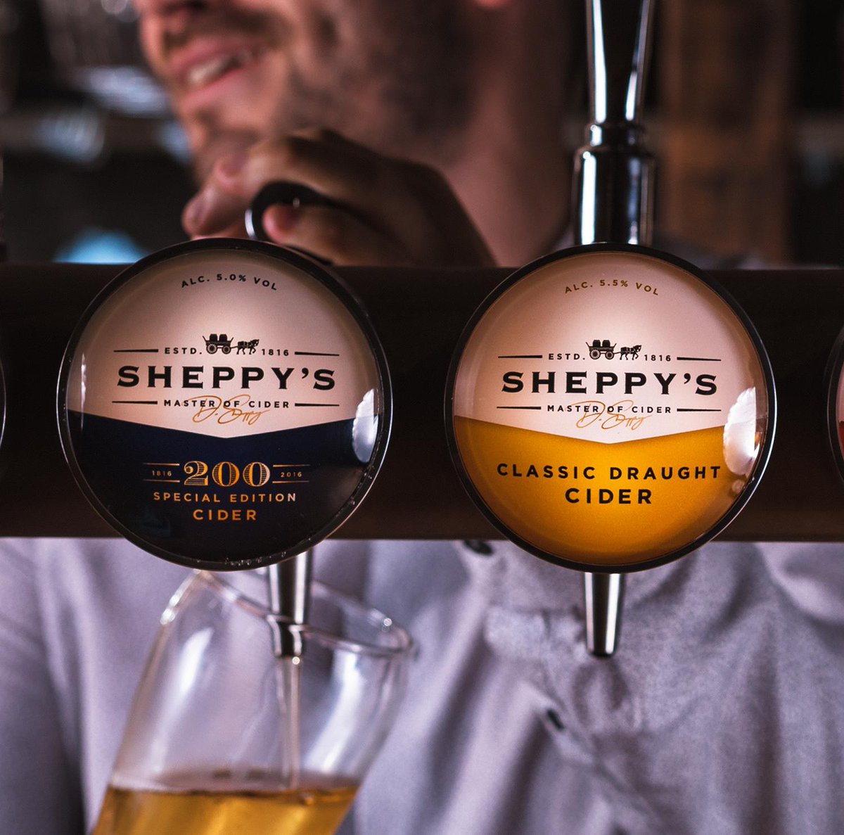 SheppysCider's tweet photo. We are delighted have been awarded TWO gold medals at the International #Cider Awards today! Thank you to all the judges, our @MasterofCider and the whole team are delighted #IBCA2019 @BrewingAwards https://t.co/KnuMqtUCm9