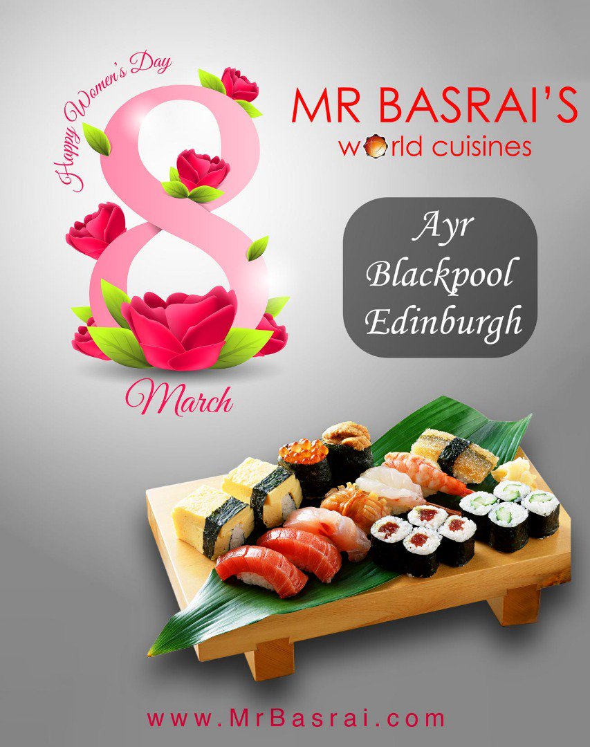 MrBasrai's tweet photo. HAPPY  W wonderful / O  outstanding /  M marvelous / A adorable / N nice / DAY
           Let's appreciate this memorable day at Mr Basrai's World Of Choices. Hoping you enjoy this day as much as possible.
Book now: https://t.co/ZAanXN4Hz2
 #MrBasrai  #Blackpool  #WomensDay https://t.co/dMVjqgSMEE