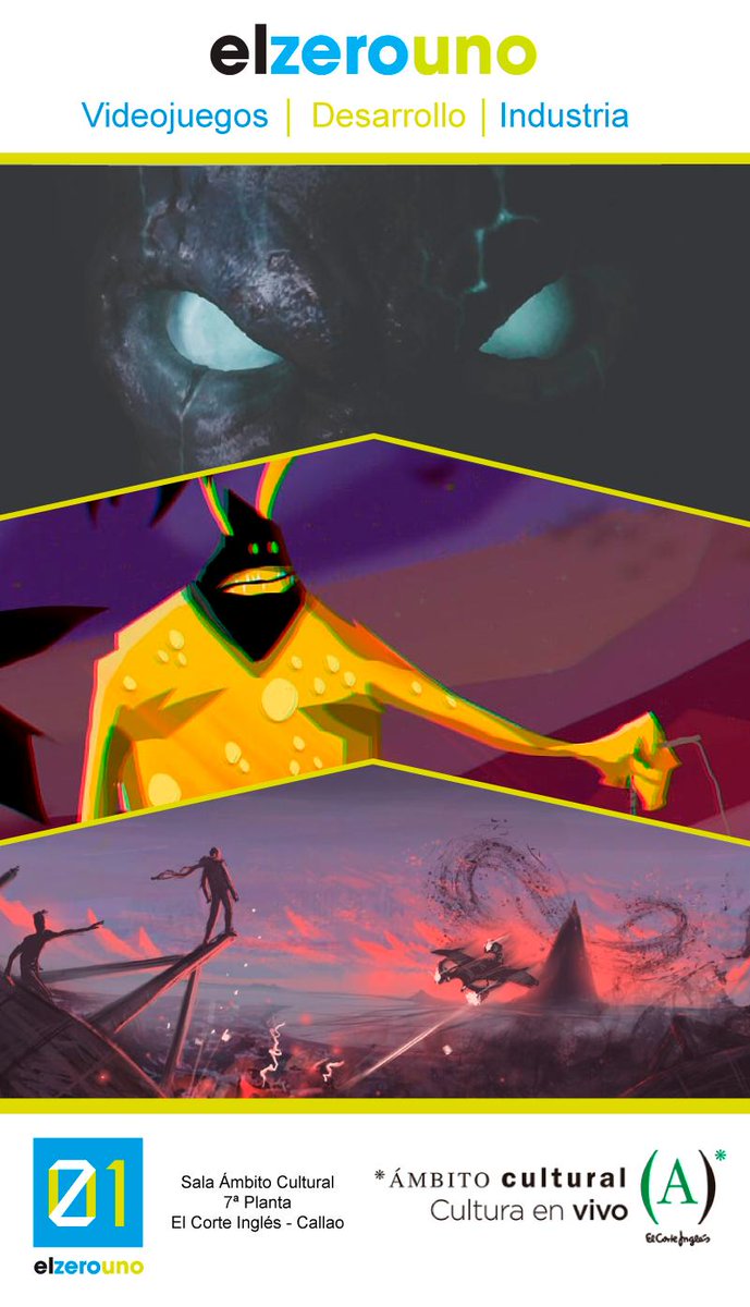 Para esta ocasión tenemos terror psicológico, aventuras y narrativa. Todos tienen su gran historia, su sangre y sus finales sorprendentes. No te pierdas las charlas de <a href="/CeleryEmblem/">NIKE MARE 98 ⚽️ AVAILABLE NOW!</a> @tenjet_games o #IDenthya el 20/03 en <a href="/ambitocultural/">Ámbito Cultural</a> de El Corte Inglés de #Callado ¡ATENTO!