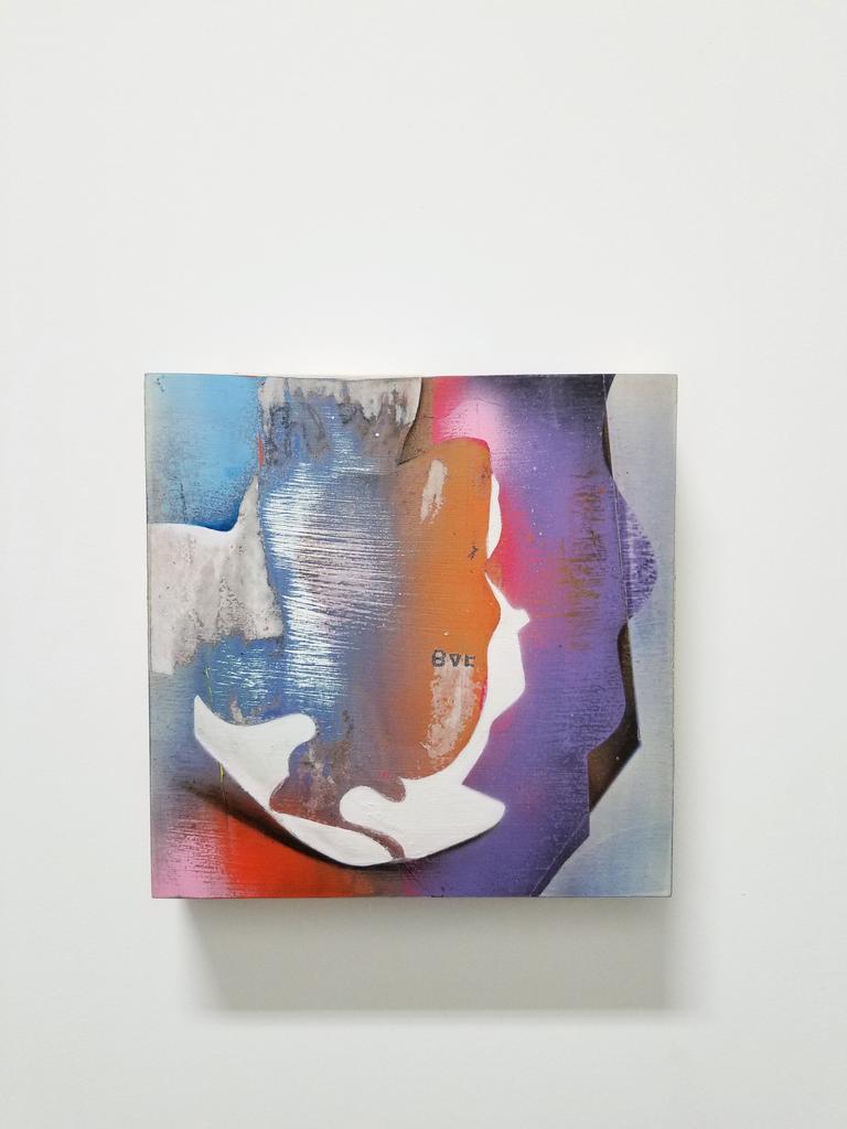 Tailor's Chalk - mixed media on panel #Art #CanadianArt  #ContemporaryArt #TailorsChalk #Paiva #GaryPaiva