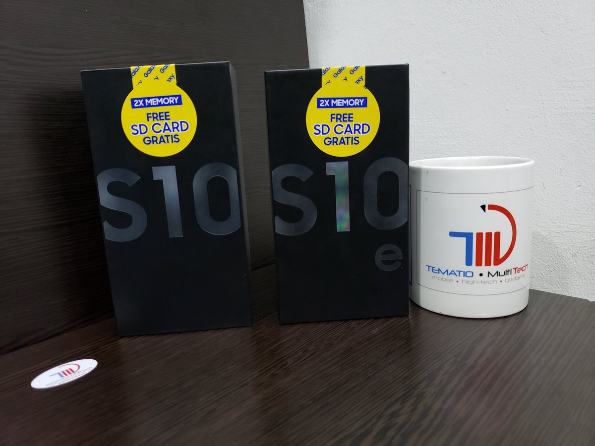 Tematiomultitec's tweet photo. tematiomultitech Samsung Galaxy S10, S10+ et S10e sont déja
disponibles en exclusivité chez Nous.
Commandez dès maintenant au 699782715 / 652591515
#Samsung #Exynos #GalaxyS10 #GalaxyS10plus #GalaxyS10e
#GalaxyNote9 #GalaxyS9 #GalaxyS9plus #GalaxyUnpacked
#GalaxyFold #Tab4 https://t.co/d1mmzr77hE