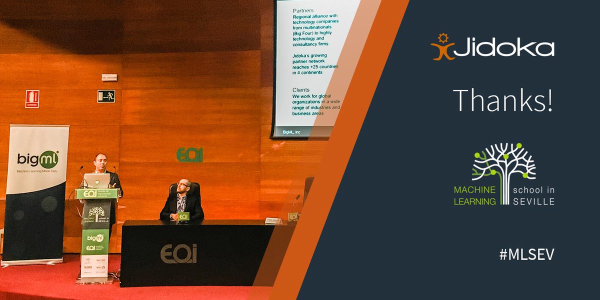 The event is over but the alliance and friendship between <a href="/bigmlcom/">BigML</a> and <a href="/JidokaIO/">Jidoka.io</a> are stronger than ever. It has been a pleasure sharing our vision about the amazing possibilities of #ML and #RPA working together. Thanks to BigML's exceptional team for their support. #MLSEV