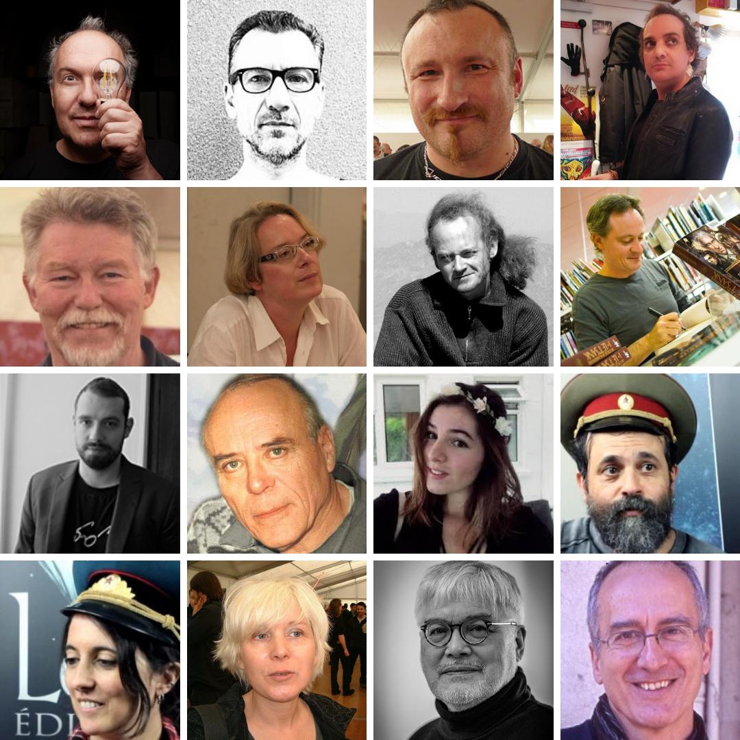 imaginales's tweet photo. • IMAGINALES 2019 •
💥 De nouveaux noms s'ajoutent à la liste des auteurs et autrices invité.e.s ! [1]
#AlainDamasio, @JacquesBarberi, #NicolasBouchard, #SabrinaCalvo, #GuyCostes 
➡️ Plus d'infos : https://t.co/Z8h0kUvpcS
#Imaginales2019 https://t.co/iEXsoJLJaI