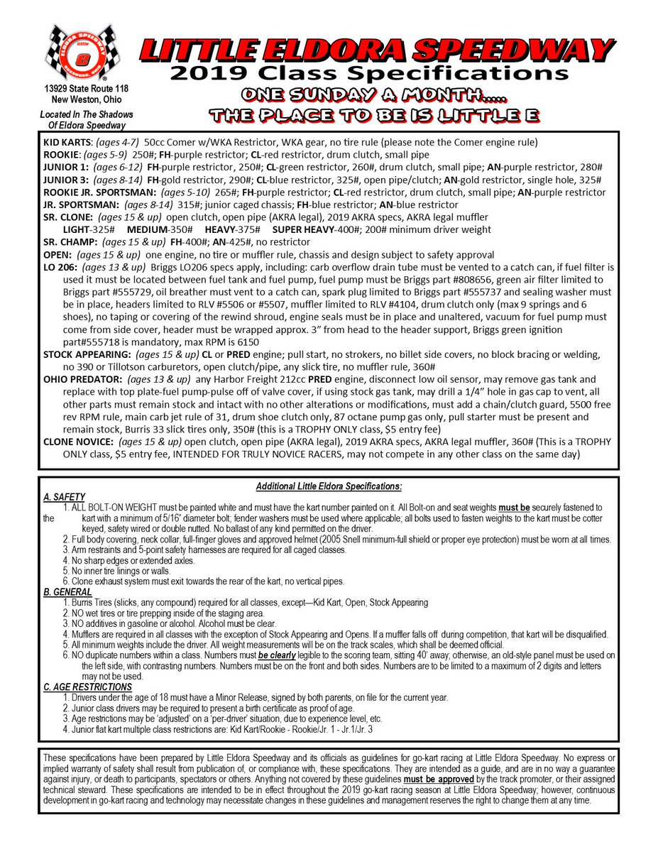LittleEldora's tweet photo. 2019 Class Specifications have been released #letsgetthispartystarted https://t.co/gMjCcfAv8r