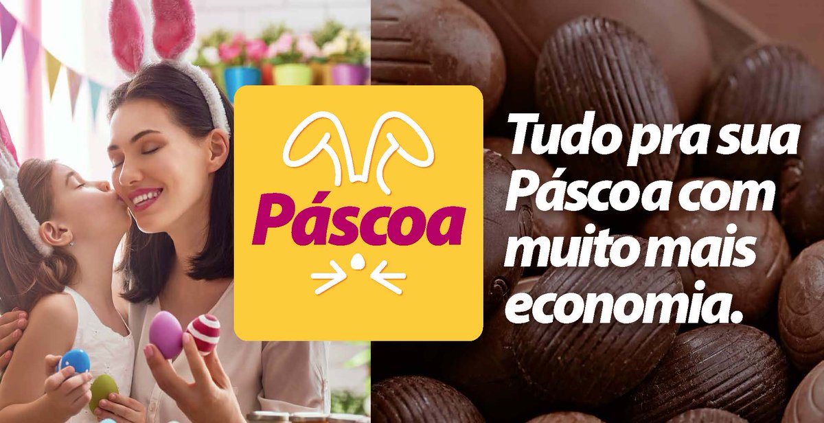 Abril está chegando e junto vem o clima de páscoa. Nossas lojas já estão abastecidas com as melhores opções de presentes