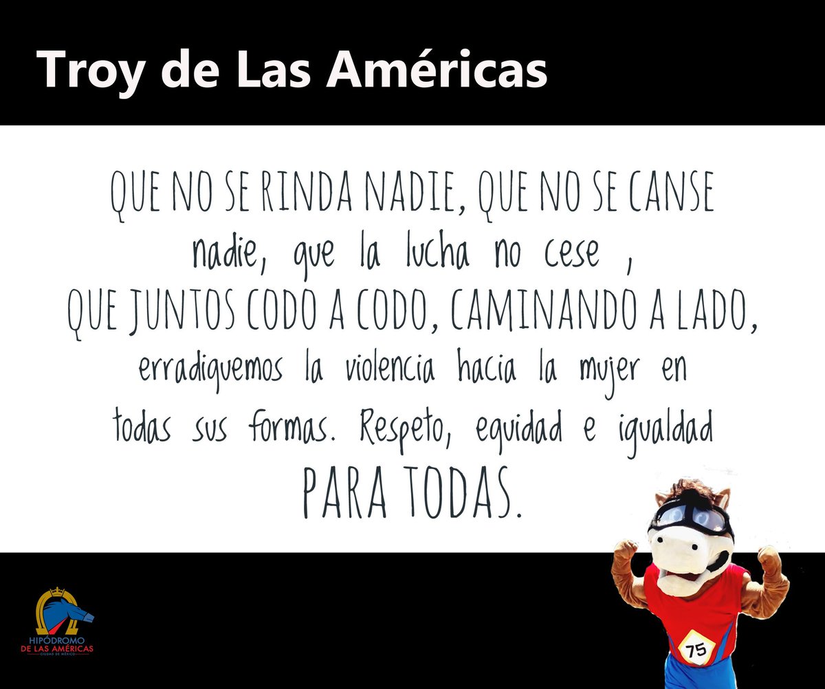 TroyAmericas's tweet photo. Hoy no es un día de celebración sino un recordatorio de que la lucha por la equidad continúa 
#8DeMarzo https://t.co/KdBcU2348W