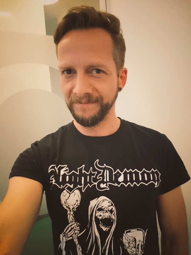 #BandshirtFriday today with @NightDemonBand
