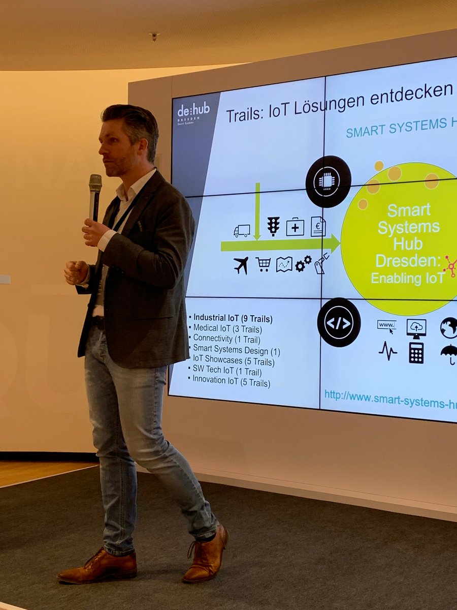 smartsystemshub's tweet image. Heute mit Pitch zum #smartsystemshub auf der Deep Dive Bühne des #NKFSummit in Dresden. Gemeinsam mit Sächsischer Aufbaubank, TGFS Sachsen und #smartinfrastructurehub, tolle Gespräche mit Startups, Investoren und Tech Companies an unserem Stand @SiSax_de, @HTSB_eu, @5g_lab