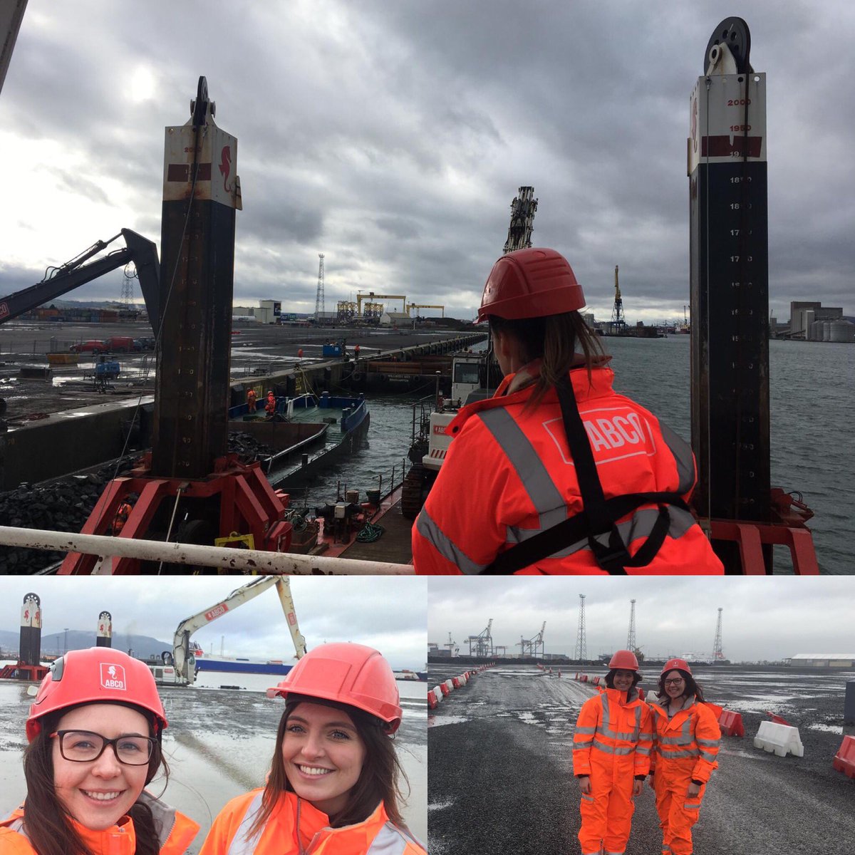 ABCODivers's tweet photo. Some images captured on site today to help celebrate #internationalwomensday #abco #abcomarine #abcodivers #marinecivilengineeringspecialists https://t.co/8j9pPA7AsK