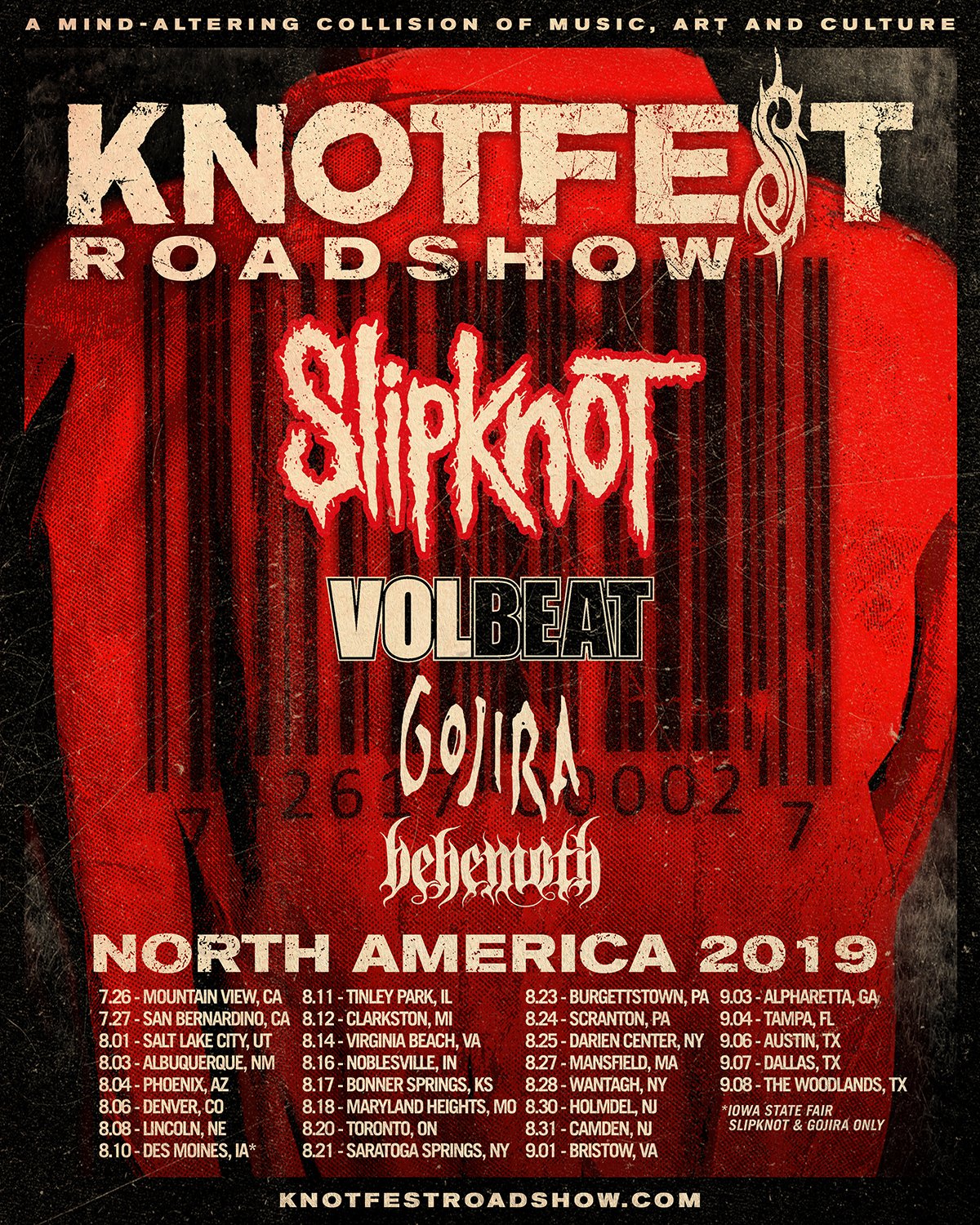 Slipknot on Twitter "Which show are you coming to? Tickets & VIP