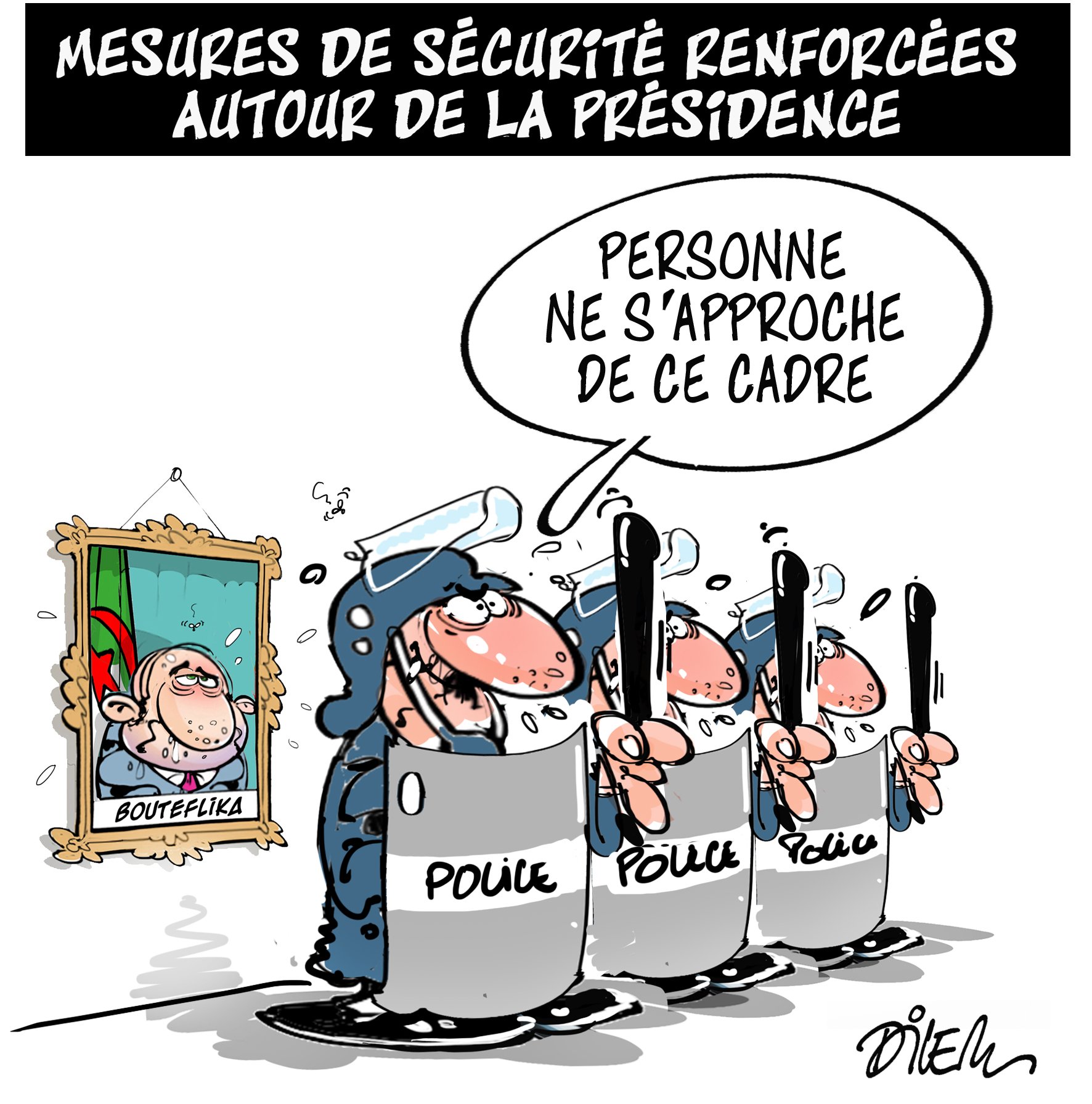 Ali Dilem on Twitter: "#Alger #Algerie_manifestation #dilem #Bouteflika…