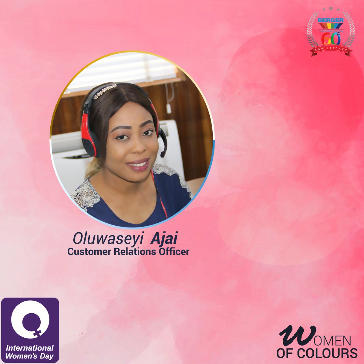 Bergerpaintsng's tweet photo. I believe in my dream, I believe in my potential.
With my idea, i will make the world a #colourful place to be.
Happy International Women's Day.
#Bergerpaints
#Bergerpaintsnigeria
#Coloursoflife
#Coloursofnaija
#internationalwomensday
#Womensofcolour
#Womensday https://t.co/3DNLg1ZdbU