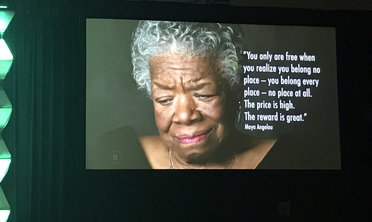 jenntacheff's tweet photo. โTrue belonging never requires you to change who you are. It demands that you BE who you are.โ @BreneBrown #SXSW2019 #IWDay2019 #brainexploding #fromsomuchgoodness https://t.co/5EwlQ3XqJr