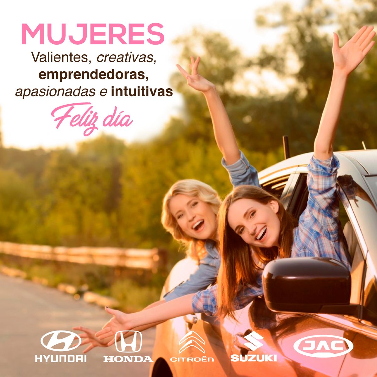 fersautos's tweet photo. El 8 de marzo hace recordar lo importante que son las mujeres durante todos los días de nuestra vida. Hoy etiqueta a todas esas mujeres guerreras y luchadores que hacen parte de la tuya. #Fersautos #FelízDíaDeLaMujer https://t.co/2gMedJWBFv