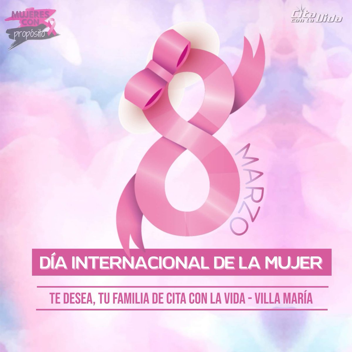 #FelizDiaDeLaMujer 
Nos sumamos al tuitazo #8MNoEsAborto.