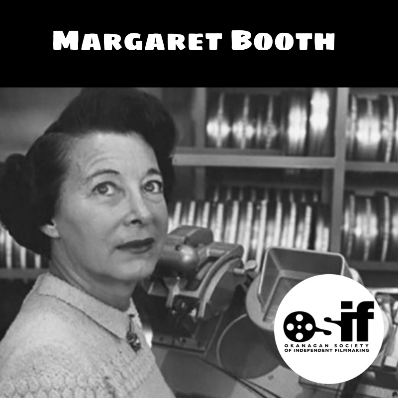 okfilmmaking's tweet image. Margaret Booth
Margaret Booth was the first ever film editor.
Booth was nominated for an Oscar for her work on the 1935 movie ‘Mutiny on the Bounty’. In 1978, she was awarded an honorary Oscar 
 #IWD2019 #InternationalWomenDay #OSIF