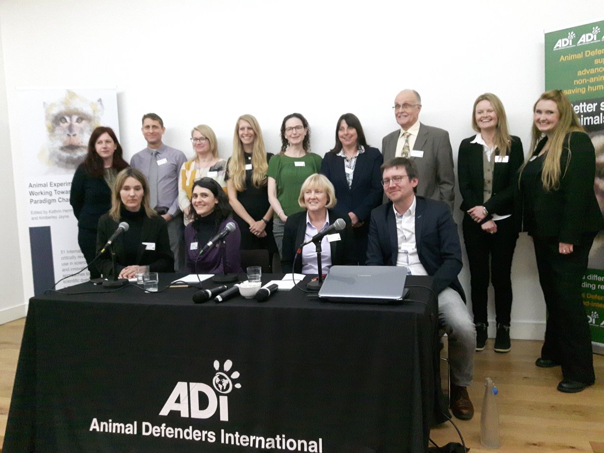 A huge thank you to the speakers and delegates at today's #BookLaunch. It's been an inspiring day!

#AnimalExperimentation
#ParadigmChange
#HumanRelevantScience
#AdvancedScience
#ThematicReview
#DeclarationForAdvancedScience