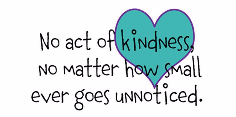 The week of kindness has just started. Kindness is .. an act of kindness. what is kindness. kindness saves lives.